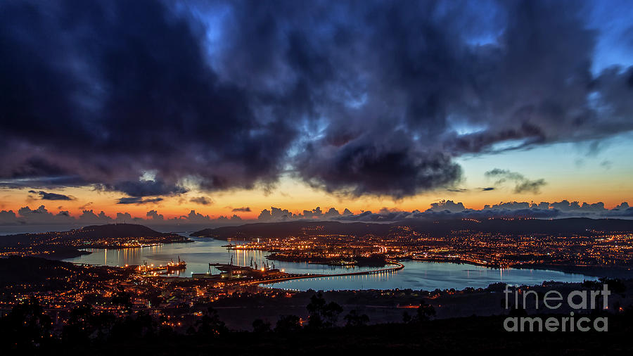 Ferrol Estuary at Dusk, Ferrol, Galicia: photograph by Sapiens Verbum