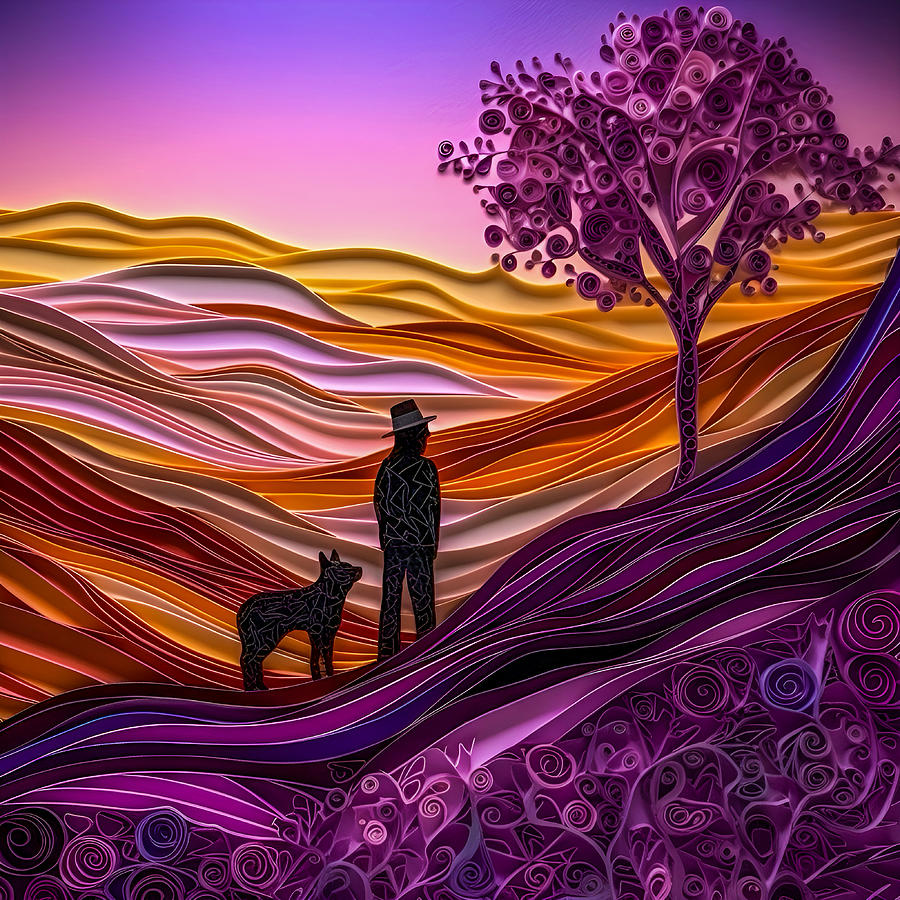 Partners Digital Art by Paul Charles