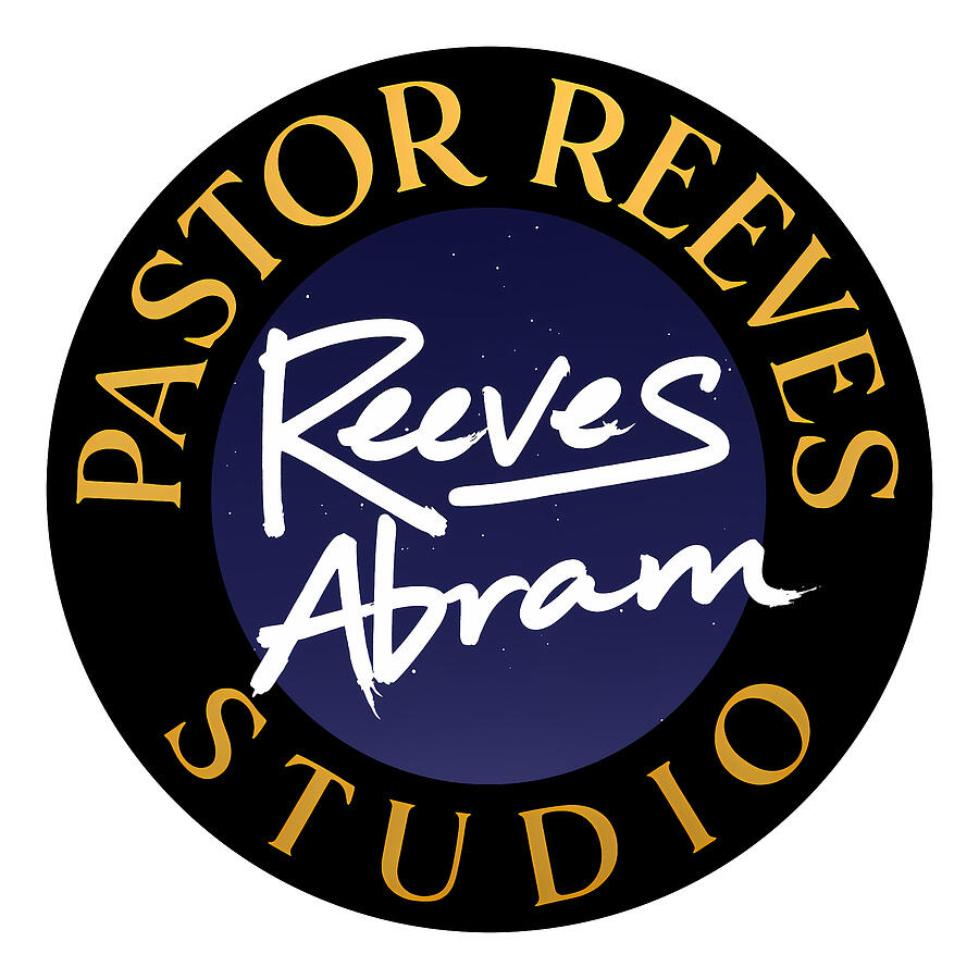 Pastor Reeves Studio Logo Mixed Media by Reeves Abram - Pastor Reeves Studio - Metal Posters
