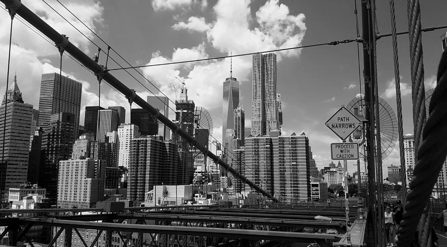 Our Paths Narrow BW Photograph by Jeffrey Bailey