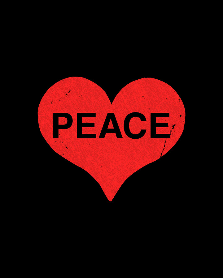 Peace And Love Digital Art by Flippin Sweet Gear