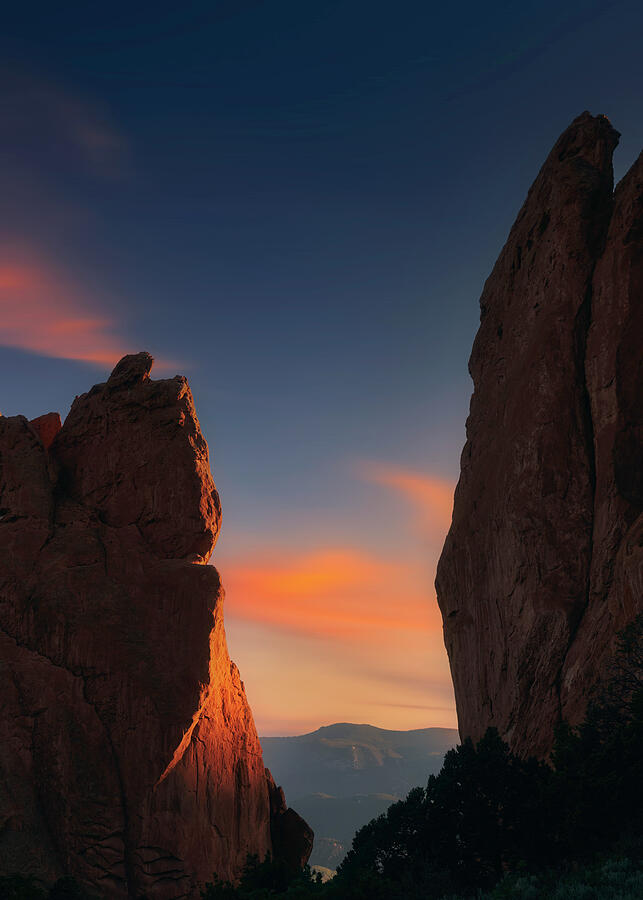 Peaceful Garden Of Gods Sunrise Photograph by Dan Sproul