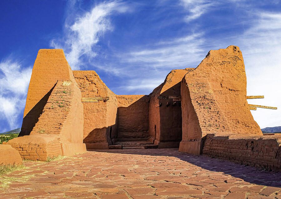 Pecos Ruins Photograph by Rebecca Herranen