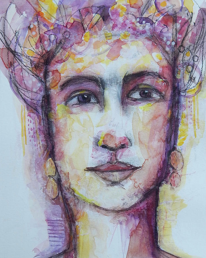 Petunia Mixed Media by Mary Conner