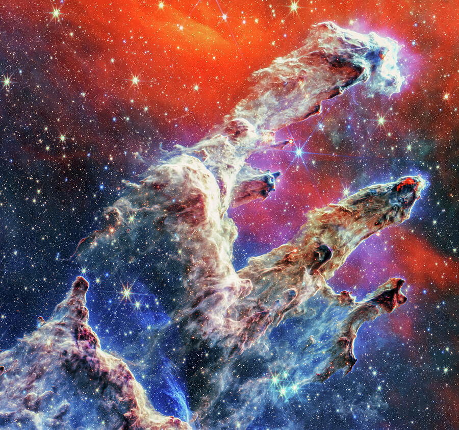 Pillars of Creation Photograph by The Luxury Art Collection