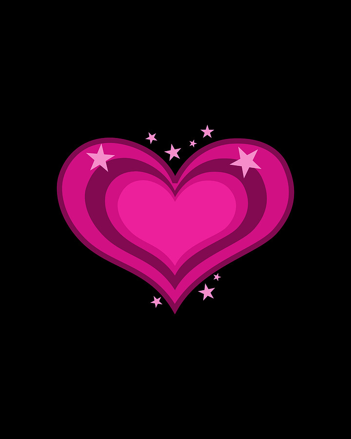 Pink Heart Valentines Day Be Mine Valentine Digital Art by Flippin Sweet Gear