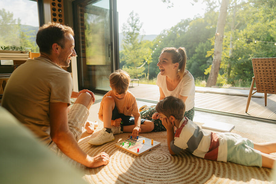 Playing board games together Photograph by AleksandarNakic