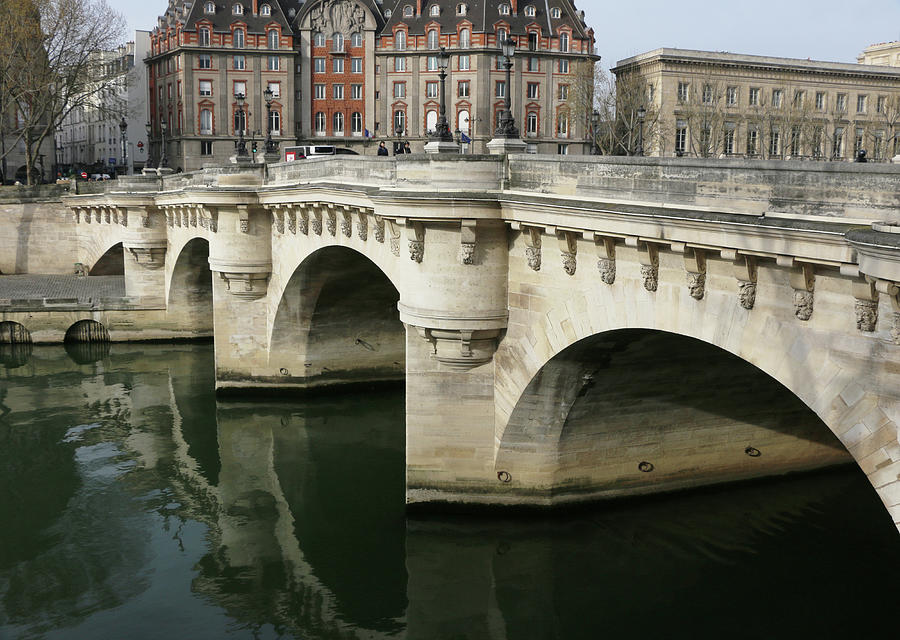 Pont Neuf Bridge Photograph by Ron Berezuk