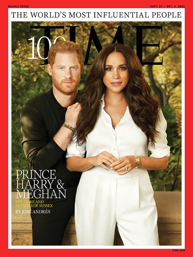 2021 TIME100 - Prince Harry and Meghan
