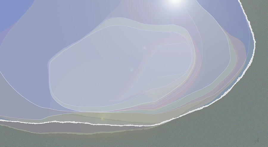 Promontory at Morning Digital Art by Gina Harrison