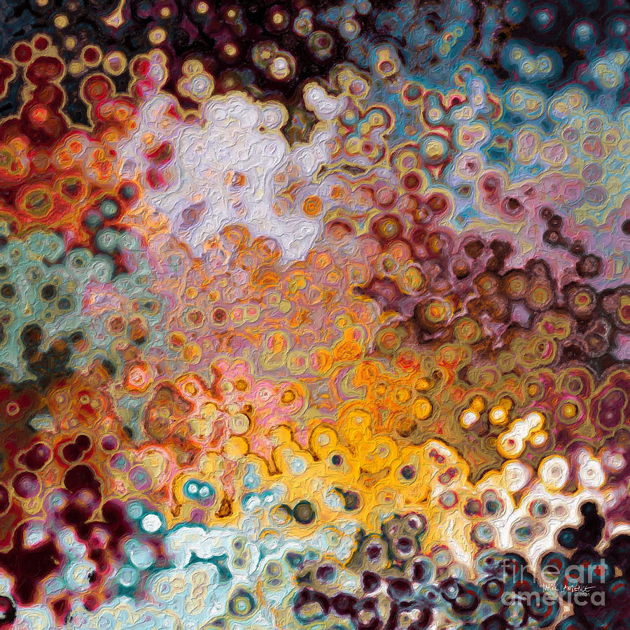 Proverbs 16 3. He Establishes My Thoughts. Bible Verse Christian Inspiration Scripture Wall Art Painting by Mark Lawrence