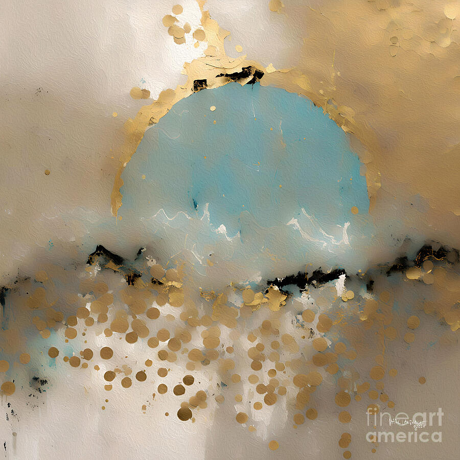 Psalm 19 1. Heavens Declare. Contemporary Christian Art Painting by Mark Lawrence