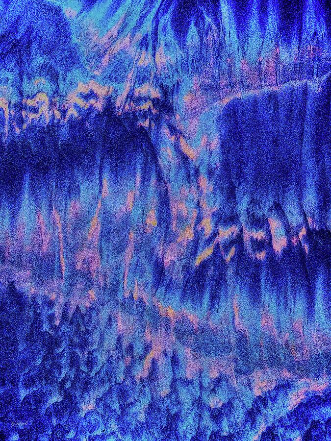 Radiant Abstract Landscape Digital Art - Radiant Abstract sand pattern by Bruce Block