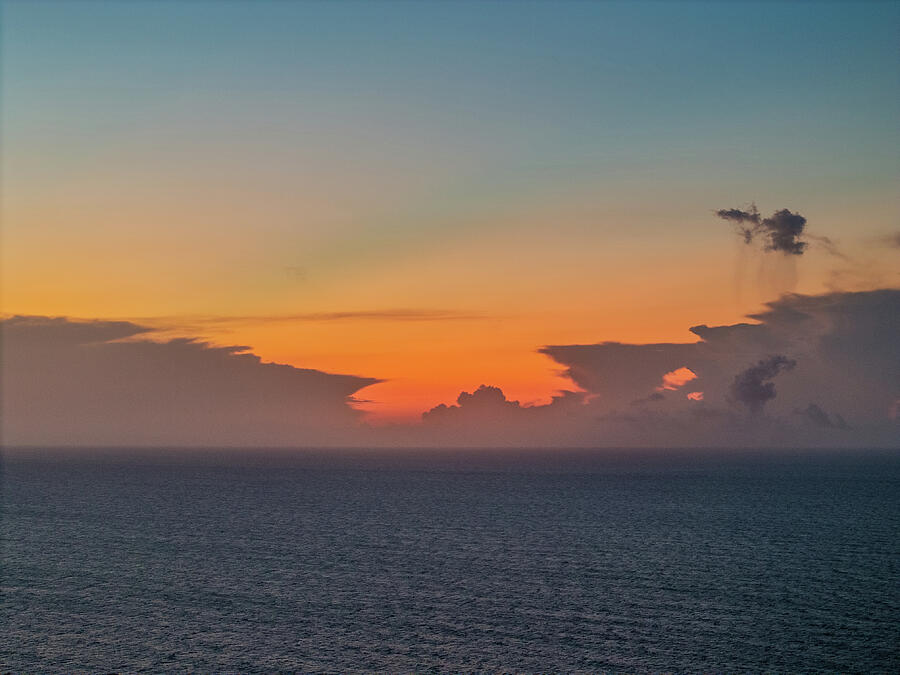 Raining on the cloud Photograph by Oceanic SkyView