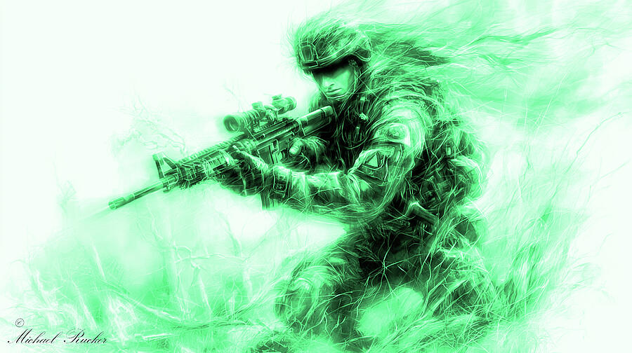 U S Army Ranger - Rangers lead the Way Digital Art by Michael Rucker ...