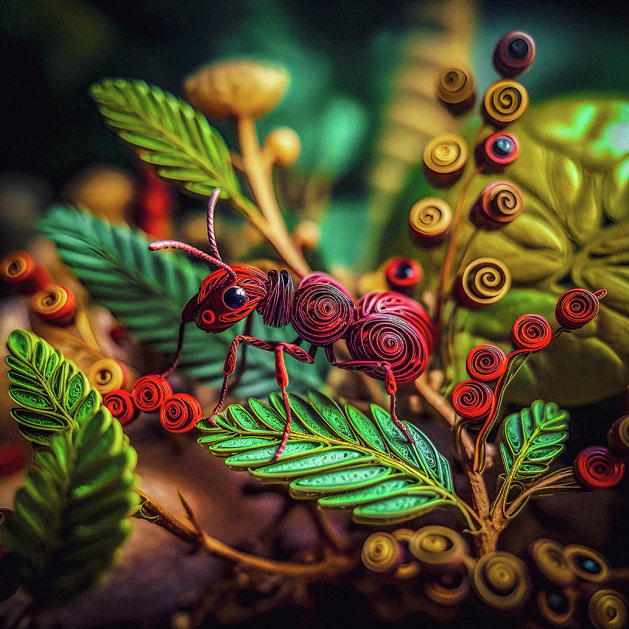 Rebel Ant Digital Art by Paul Charles