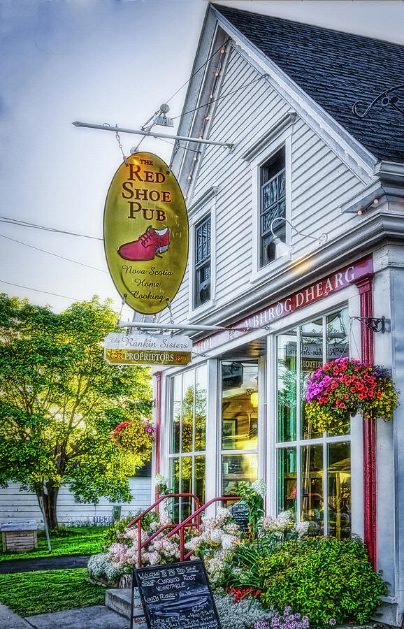 Red Shoe Pub Photograph by Tatiana Travelways