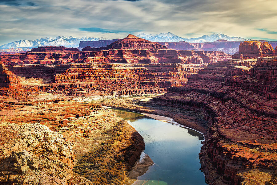 Distant Mountains Photograph by Jon Snyder