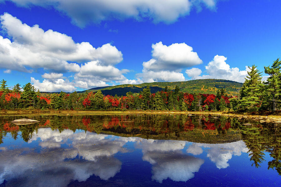 Reflections of Autumn Tranquility Photograph by NorthEast Creativity