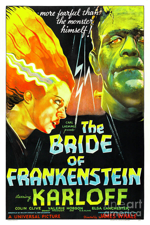 Remastered Art Boris Karloff Bride of Frankenstein 20260315 by ...
