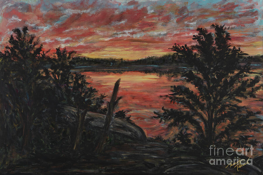 Reminisce Painting by Tammy Terres - Dezigner Reflexions