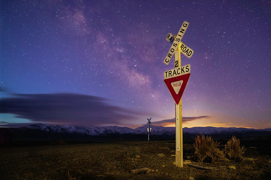 Remote Crossing Photograph by Mike Lee