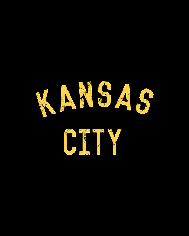 Retro Kansas City KC Digital Art by Flippin Sweet Gear