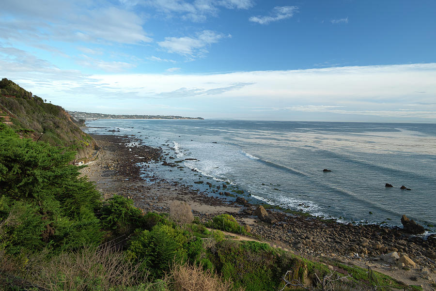 Rocky Beach in Malibu Photograph by Matthew DeGrushe