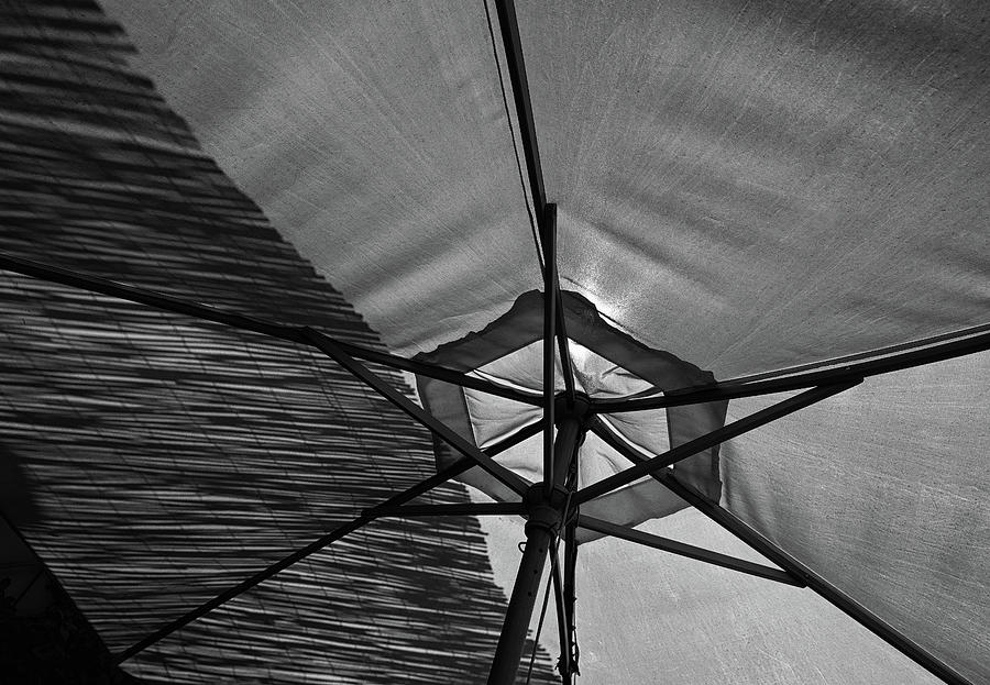 Rooftop Umbrella Photograph by Steven Nelson