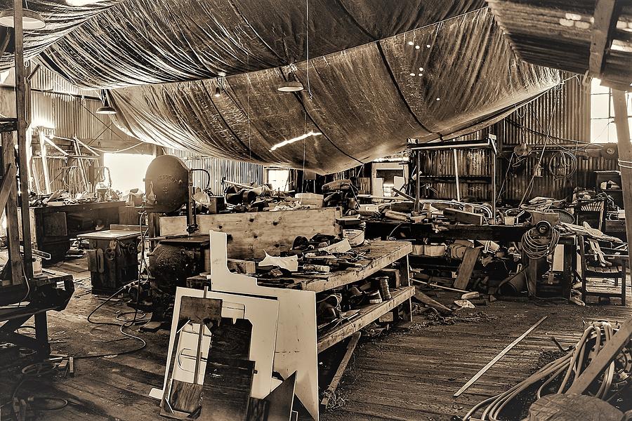 Run Down Shop3 Photograph by John Linnemeyer
