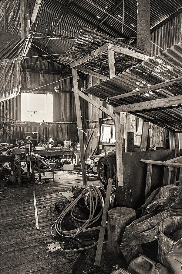 Run Down Shop4 Photograph by John Linnemeyer