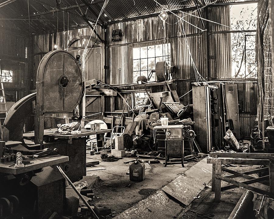 Run Down Shop5 Photograph by John Linnemeyer