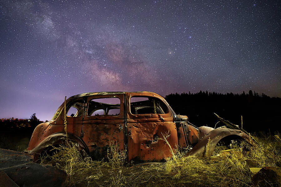 Rusting Under the Stars Photograph by Mike Lee