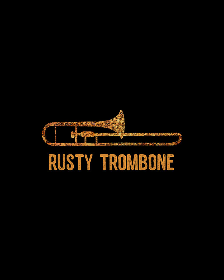 Rusty Trombone Digital Art by Flippin Sweet Gear