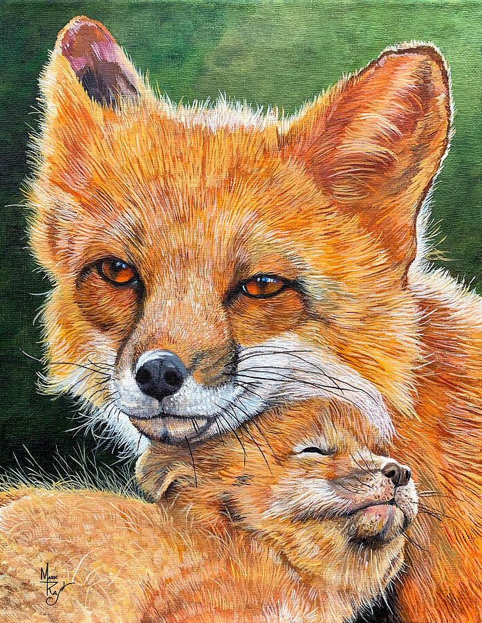 Safe and Sound Painting by Mark Ray