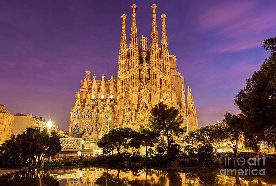 Sagrada Familia cathedral, Barcelona Photograph by Neale And Judith Clark