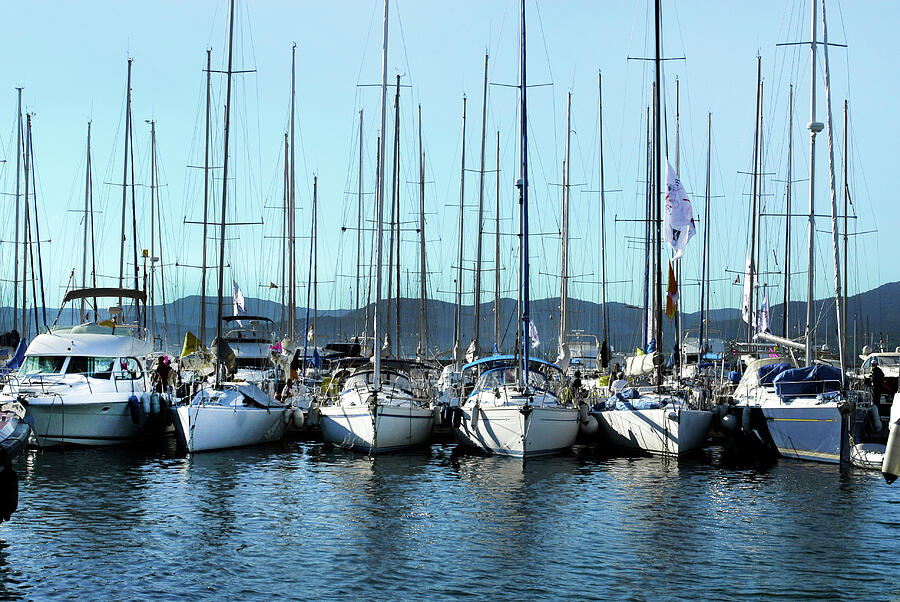 Saint-Tropez,France,marina,yachts, Photograph by Severija Kirilovaite