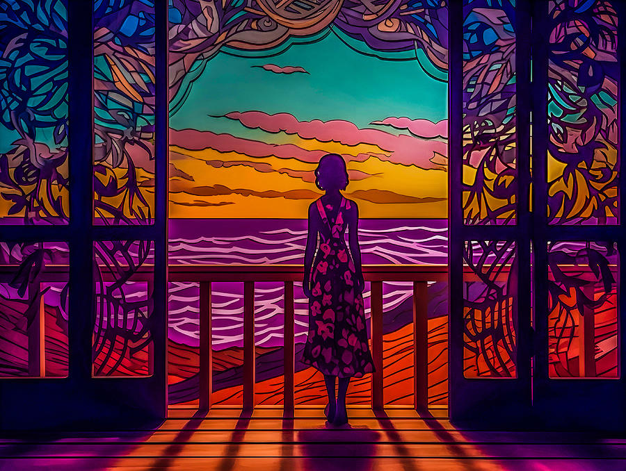 Salinger Lost Digital Art by Paul Charles