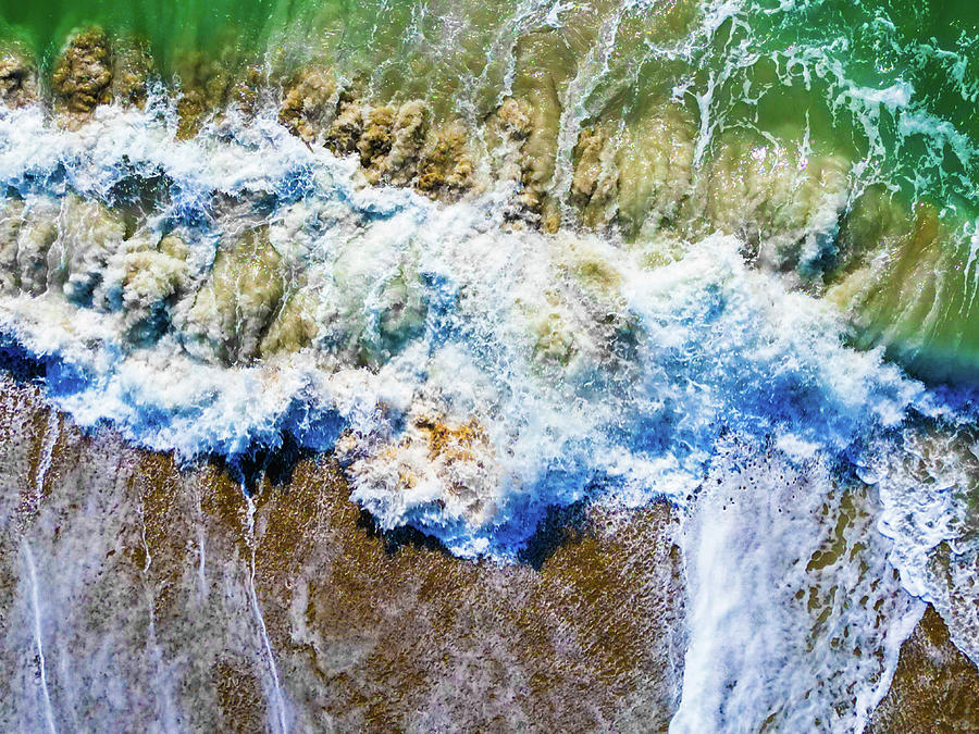 Salt and Sand Photograph by Oceanic SkyView