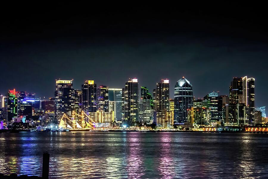 San Diego Skyline Photograph by Rebecca Herranen