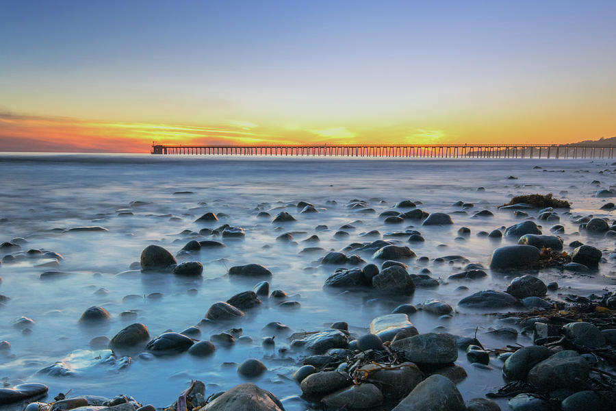Santa Barbara Sunset Photograph by Matthew DeGrushe
