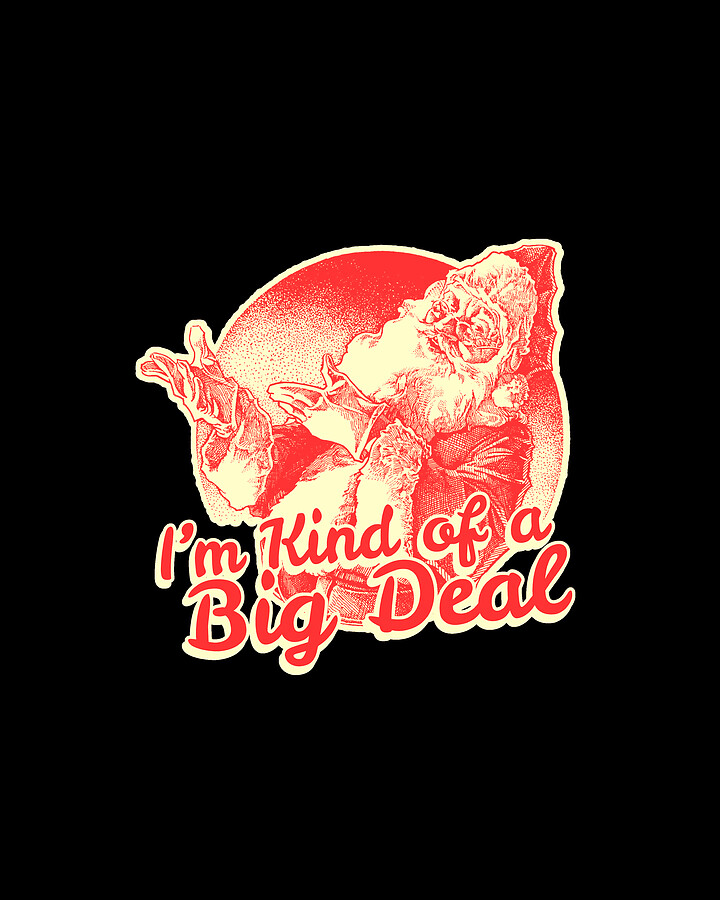 Santa Im Kind Of A Big Deal Digital Art by Flippin Sweet Gear