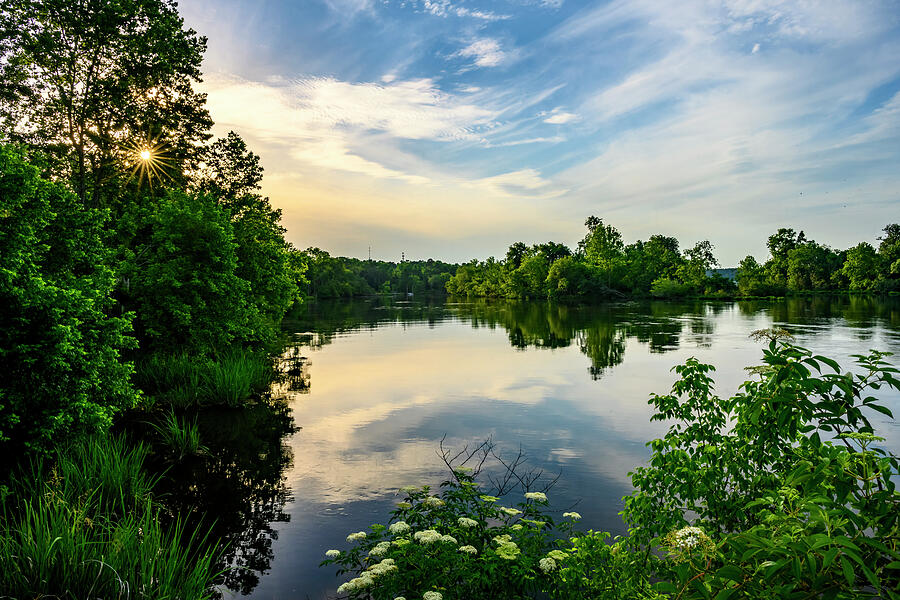 Savannah River, Martinez GA Photograph by Anthony Hightower