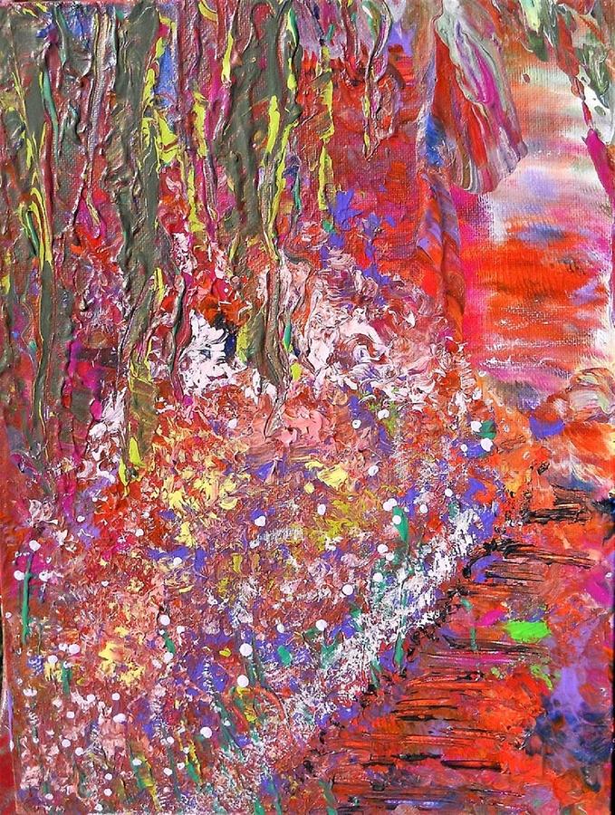 Savannah Sunset Painting by Stacey Torres