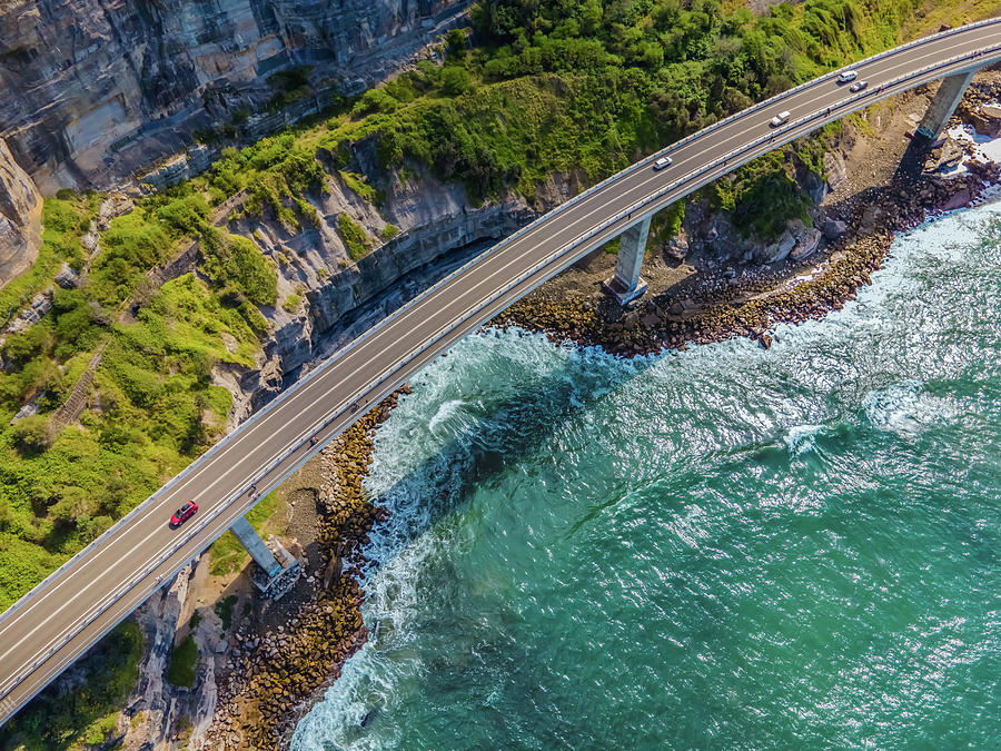 Sea Cliff Bridge No 3 Photograph by Andre Petrov