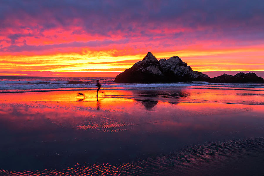 Seal Rock Run Photograph by Louis Raphael