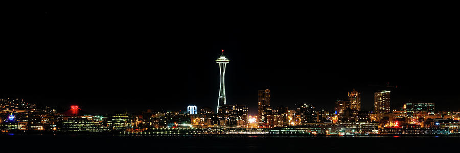 Seattle 1 of 3 - Space Needle Photograph by Chad Thunberg