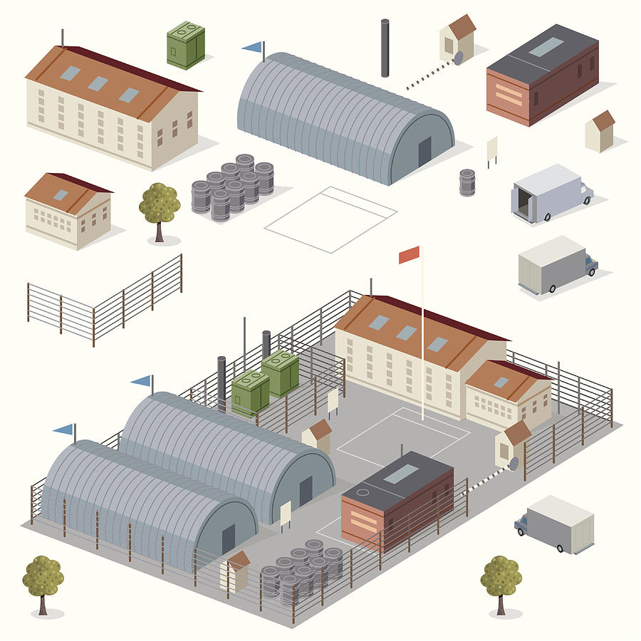 Secure Facility Drawing by RUSSELLTATEdotCOM