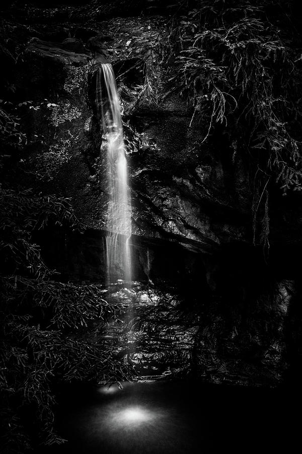 Sempervirens Falls of light Photograph by Matt Halvorson