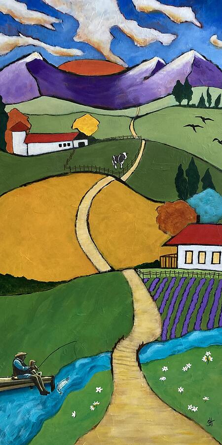 Serenity Painting by Beth Hanson